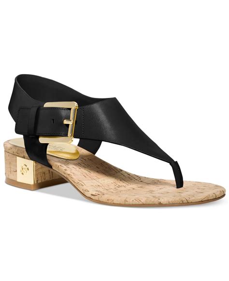 michael kors sandal black